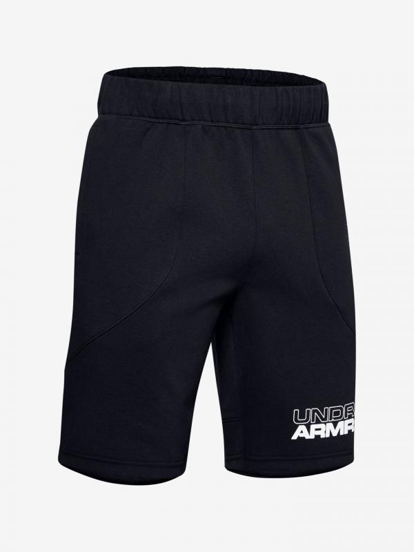 Kraťasy Under Armour Baseline Fleece Short Černá