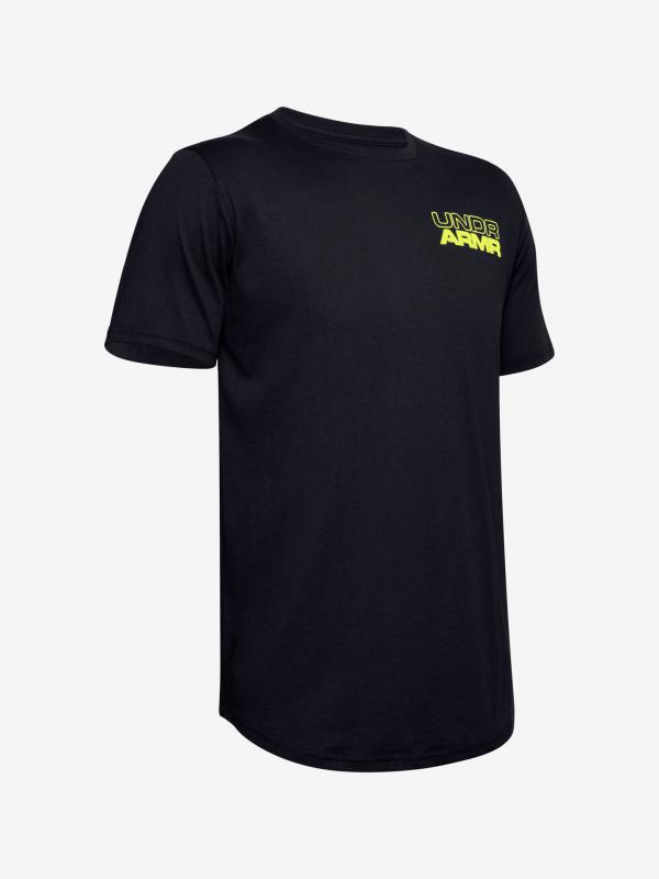 Tričko Under Armour Baseline Photoreal Graphic Tee Černá
