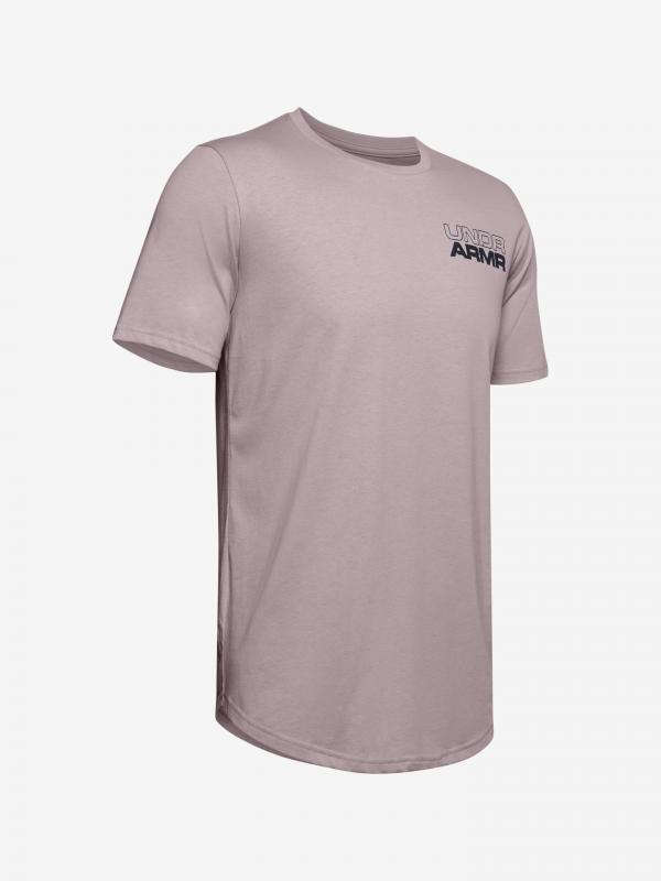 Tričko Under Armour Baseline Photoreal Graphic Tee Růžová
