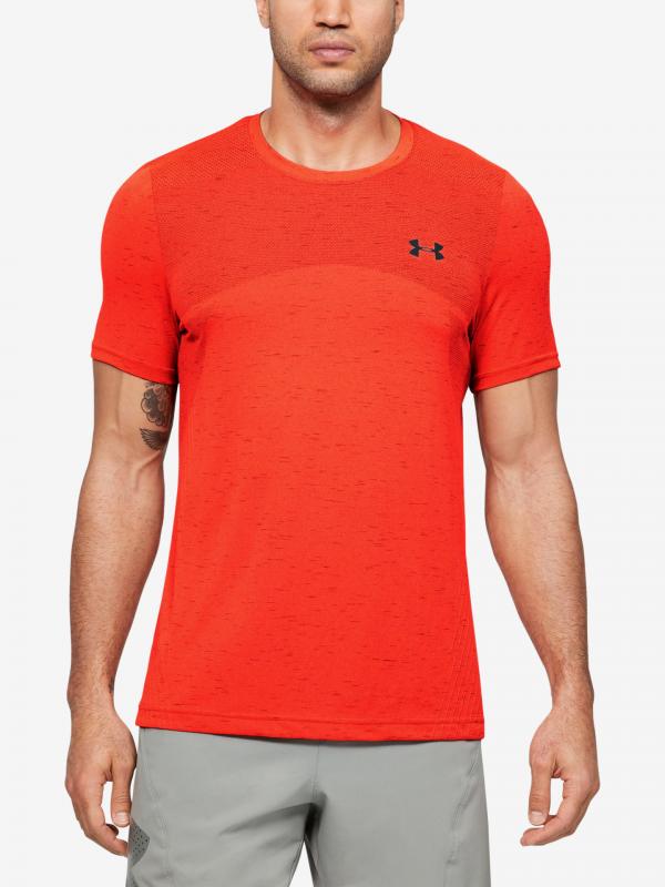 Tričko Under Armour Seamless Ss Oranžová