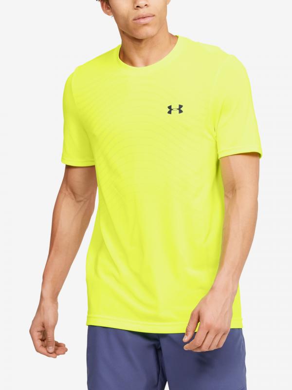 Tričko Under Armour Seamless Wave Ss Žlutá