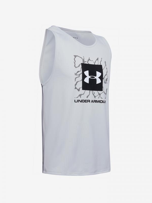Tílko Under Armour Tech 2.0 Tank Graphic Šedá