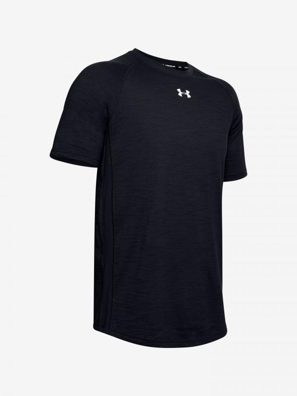 Tričko Under Armour Charged Cotton Ss Černá