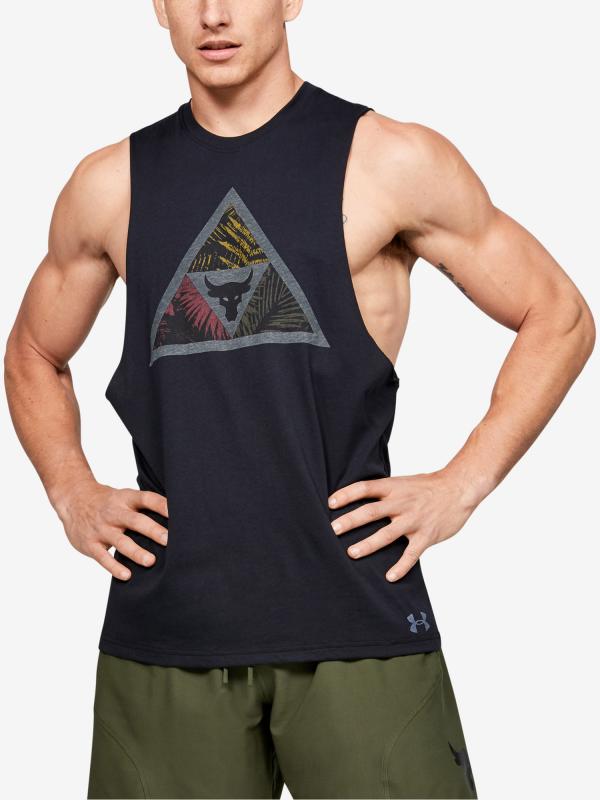 Tílko Under Armour Project Rock Mana Tank Černá
