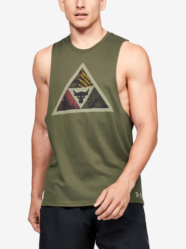 Tílko Under Armour Project Rock Mana Tank Zelená