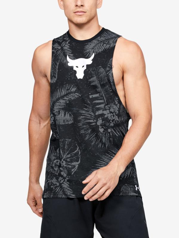 Tílko Under Armour Pjt Rock Aloha Camo Tank Černá