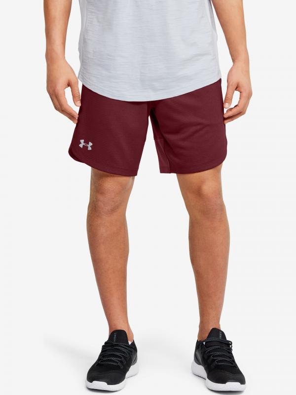 Kraťasy Under Armour Knit Training Shorts Červená