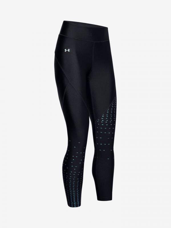 Kompresní legíny Under Armour Hg Armour Iridescent Wm Ankle Crop Černá