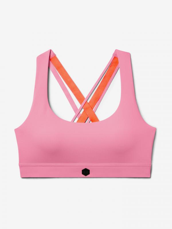 Podprsenka Under Armour Rush Low Bra Růžová