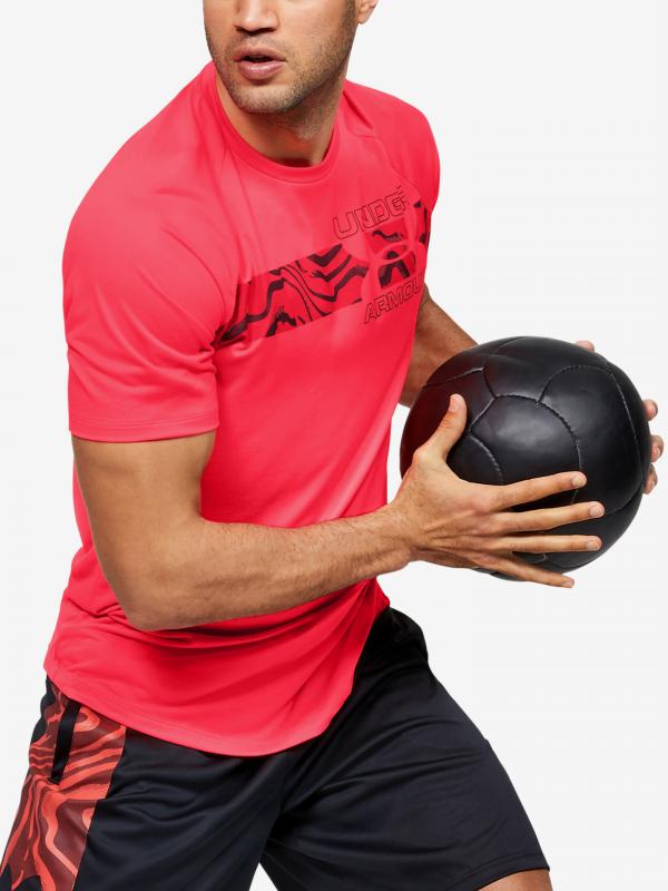 Tričko Under Armour Tech 2.0 Graphic Ss Červená