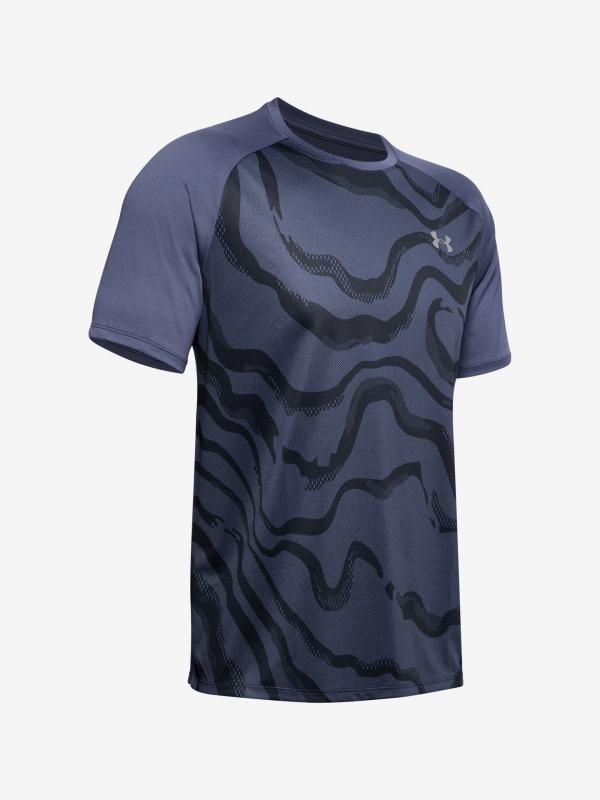 Tričko Under Armour Tech 2.0 Morph Ss Modrá