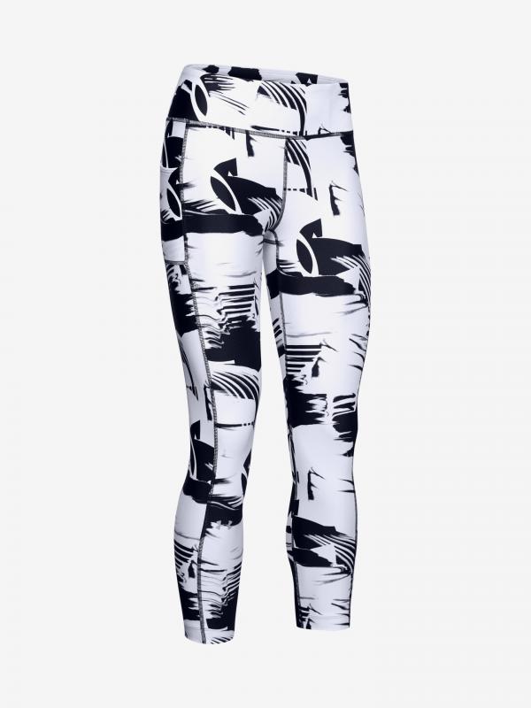 Kompresní legíny Under Armour Hg Armour Prt Ankle Crop Barevná