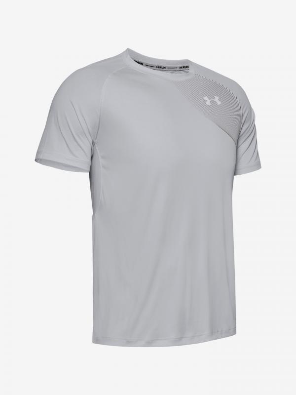 Tričko Under Armour M Qlifier Iso-Chill Short Sleeve Šedá
