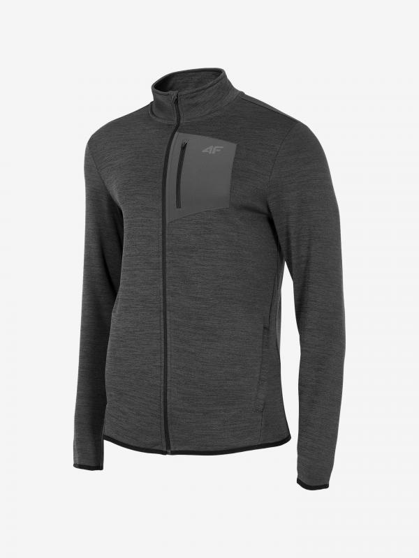 Mikina 4F Men's Functional Sweatshirt Blmf502 Šedá