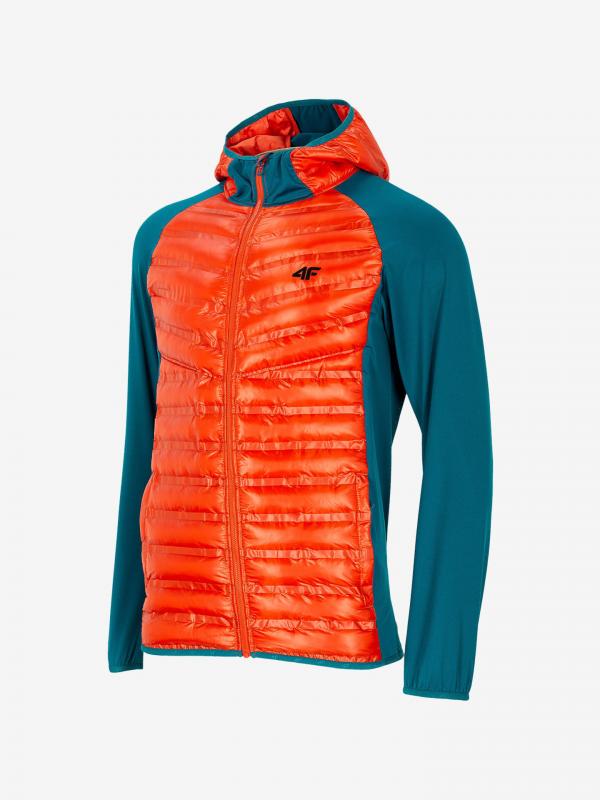 Bunda 4F Hybrid Men's Jacket Kumh207 Oranžová