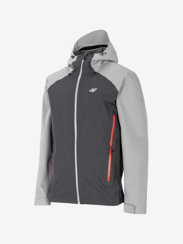Bunda 4F Men's Functional Jacket Kumt200 Šedá