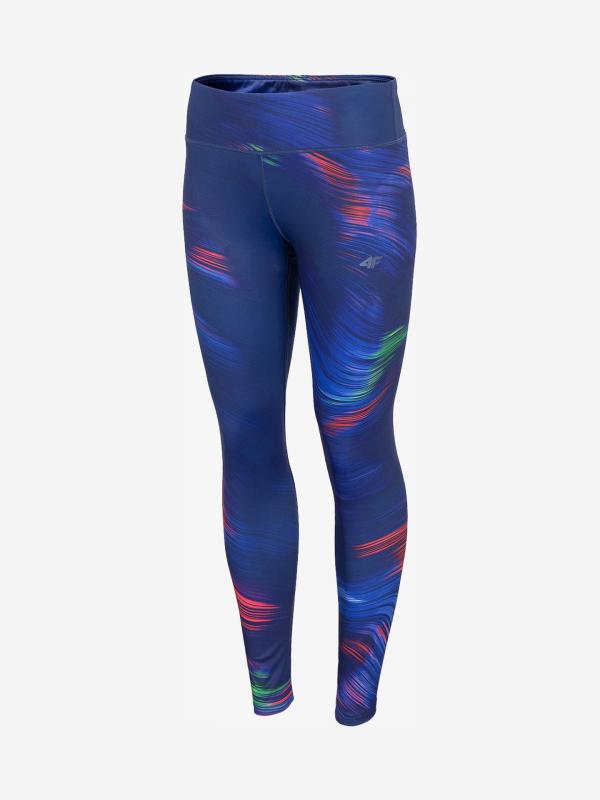Legíny 4F Women's Leggings Leg222 Modrá