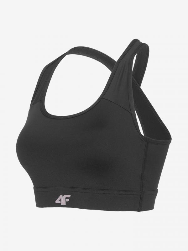 Podprsenka 4F Sports Bra Stad401 Černá
