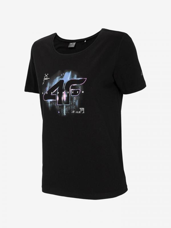 Tričko 4F Women's T-Shirt Tsd213 Černá