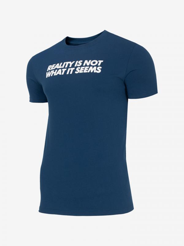 Tričko 4F Men's T-Shirt Tsm207 Modrá