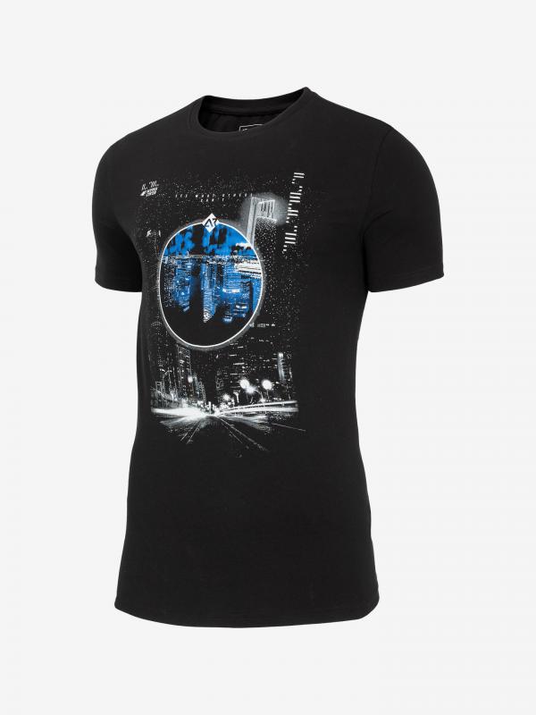 Tričko 4F Men's T-Shirt Tsm209 Černá