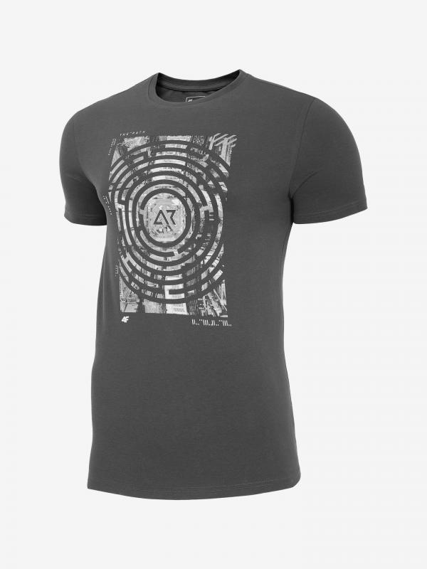 Tričko 4F Men's T-Shirt Tsm210 Šedá