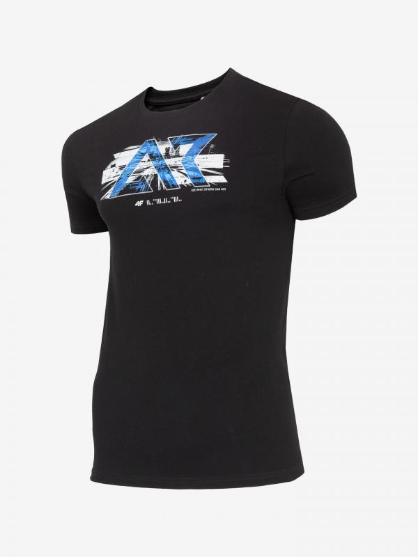 Tričko 4F Men's T-Shirt Tsm211 Černá