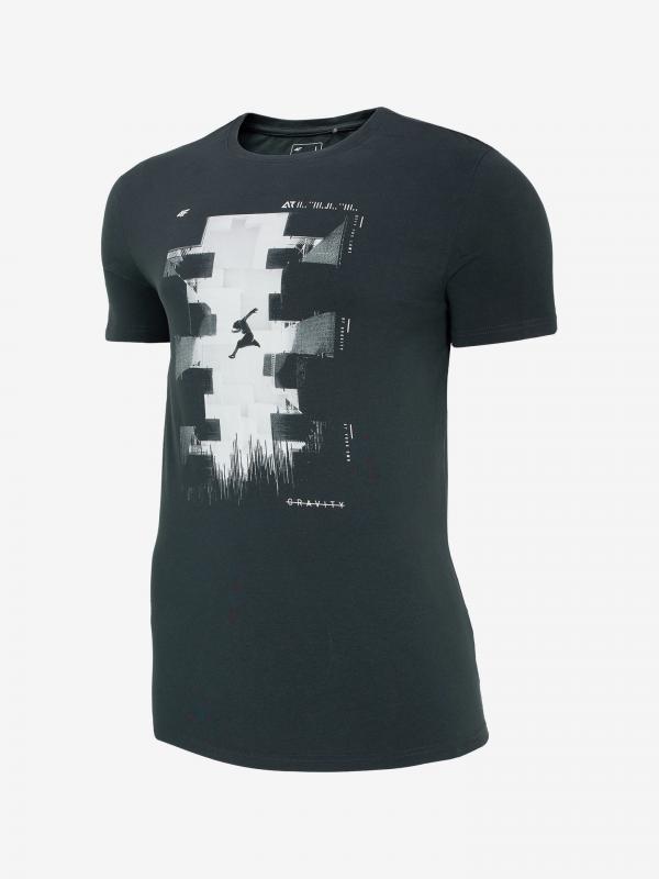 Tričko 4F Men's T-Shirt Tsm212 Zelená