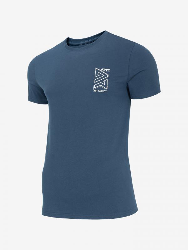 Tričko 4F Men's T-Shirt Tsm215 Modrá