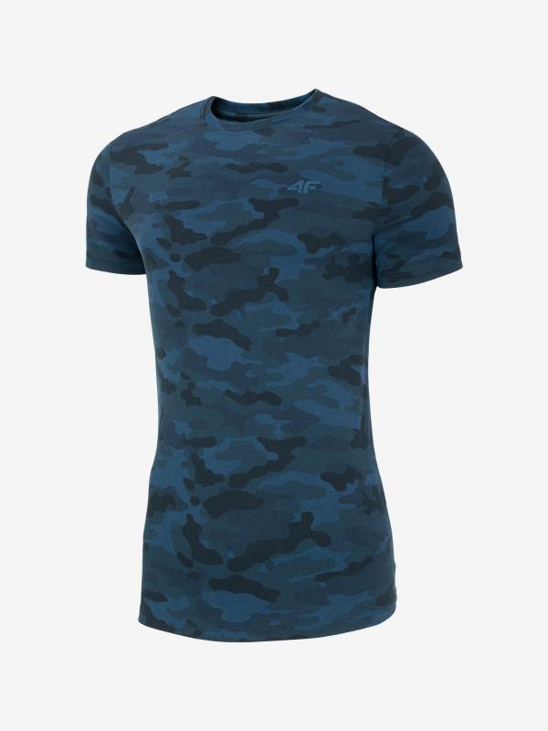 Tričko 4F Men's T-Shirt Tsm300M Modrá