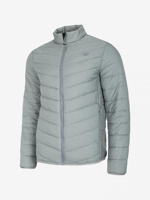 Bunda 4F Men's Jacket Kump300 Šedá