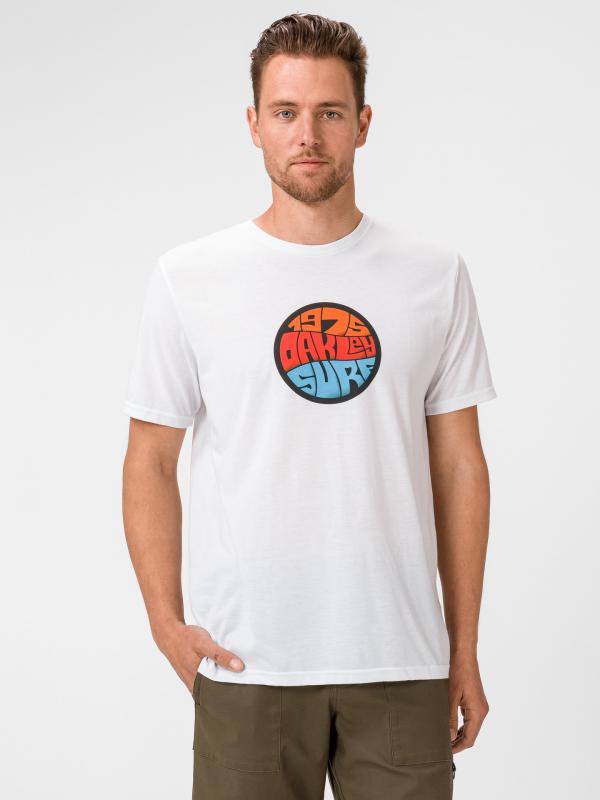 Tričko Oakley Graffiti 1975 Ss Tee Bílá