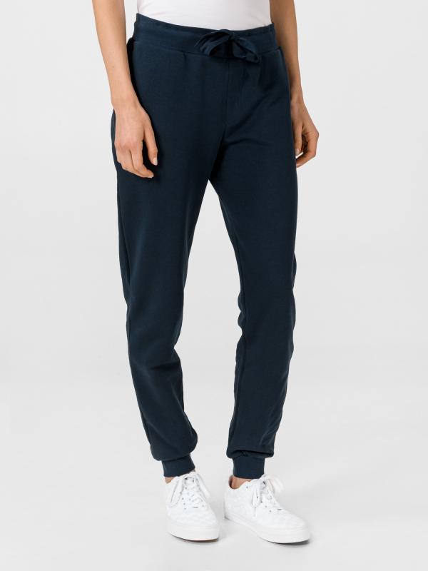 Tepláky Trussardi Pants Fleece Pure Cotton Modrá