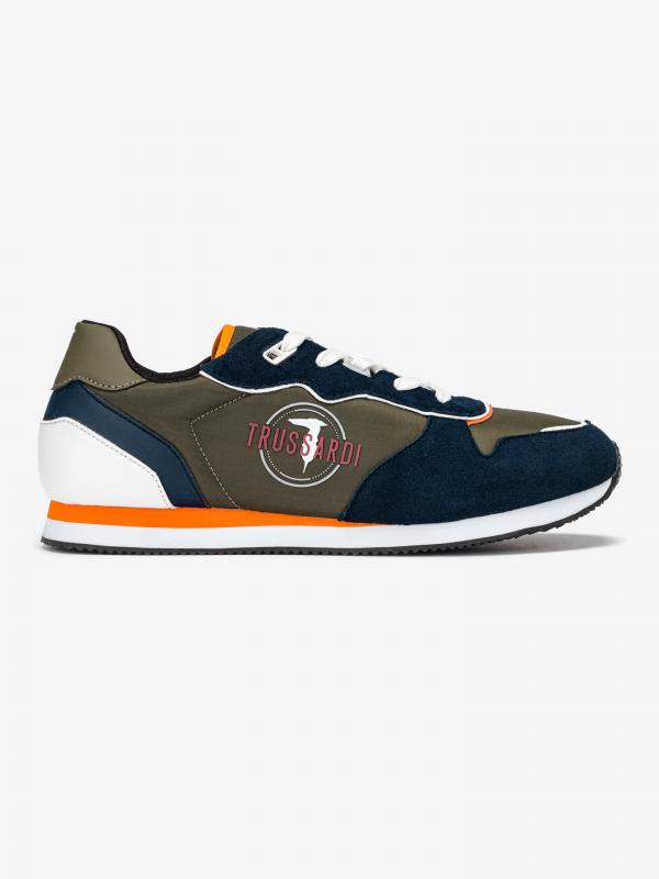 Boty Trussardi Running Pu/Canvas Barevná
