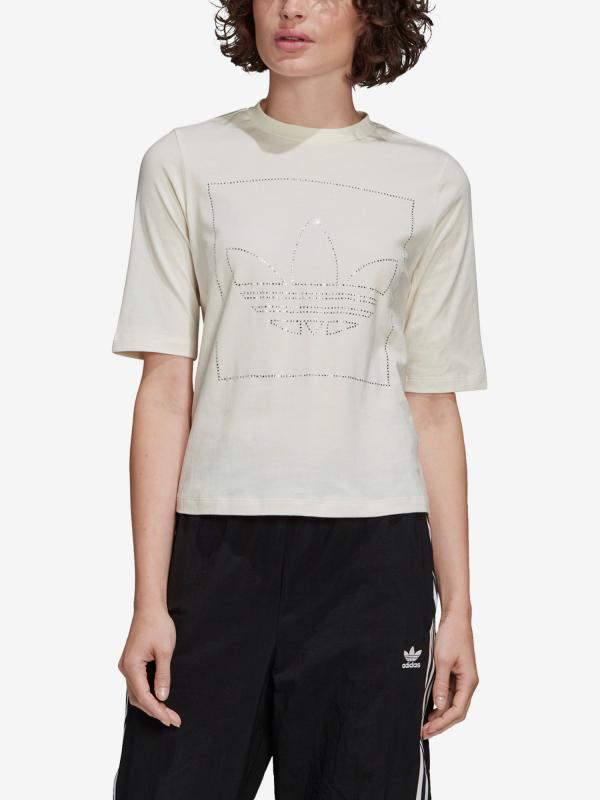 Tričko adidas Originals T Shirt Bílá