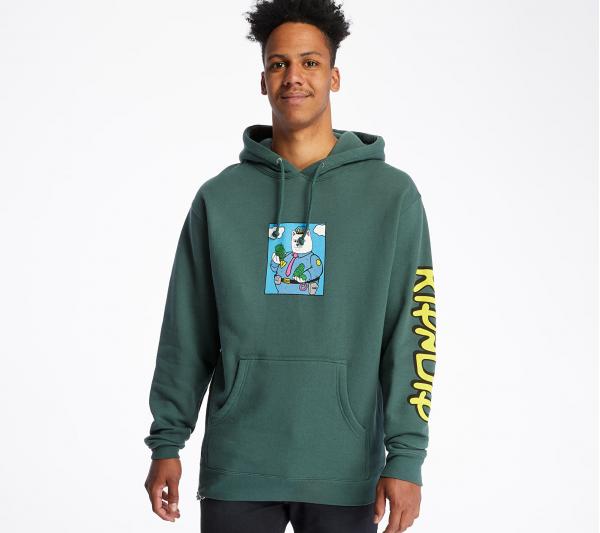 RIPNDIP Confiscated Hoodie Hunter Green