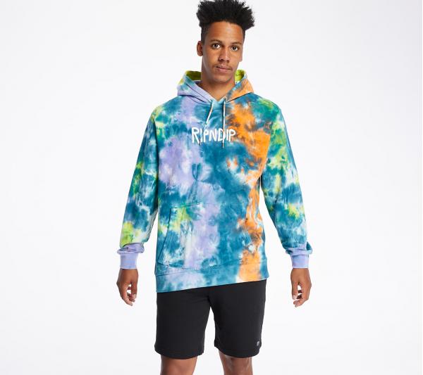 RIPNDIP Rubber Togo Hoodie Tie Dye
