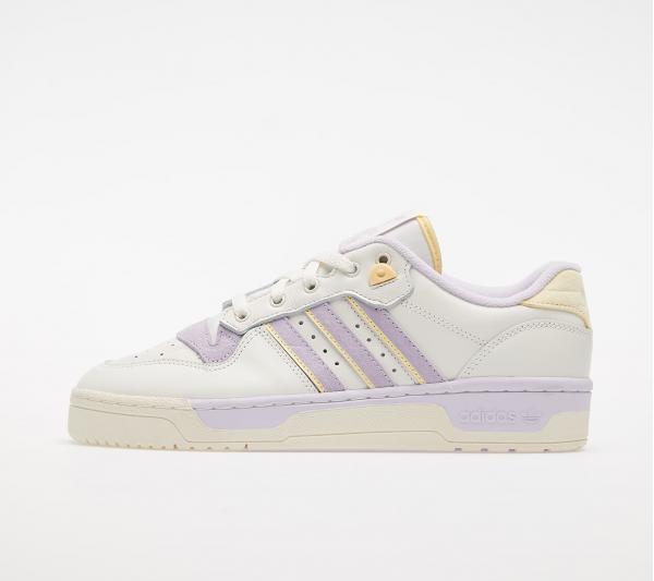 adidas Rivalry Low Cloud White/ Off White/ Purple Tint