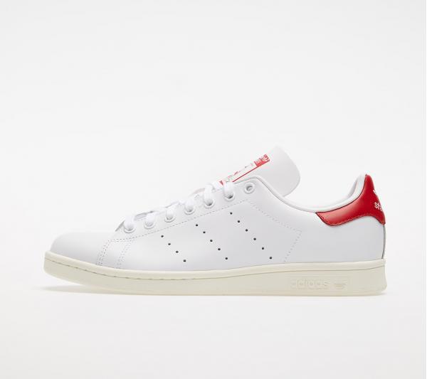 adidas Stan Smith Ftw White/ Off White/ Scarlet