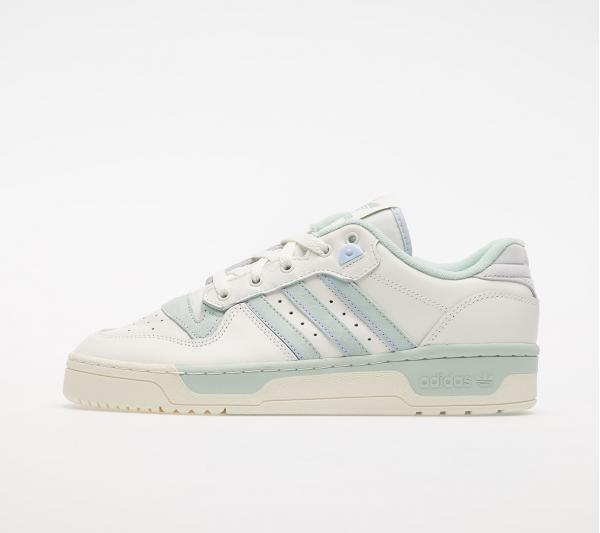 adidas Rivalry Low Cloud White/ Off White/ Green Tint