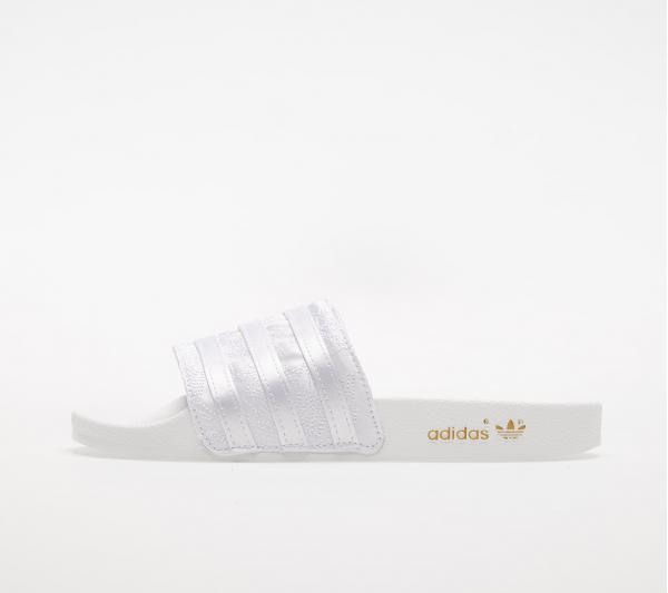 adidas Adilette W Ftw White/ Ftw White/ Gold Metalic
