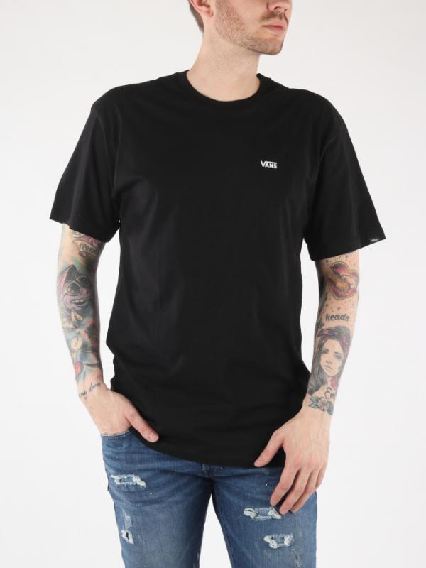 Tričko Vans Mn Left Chest Logo T Black/White Černá