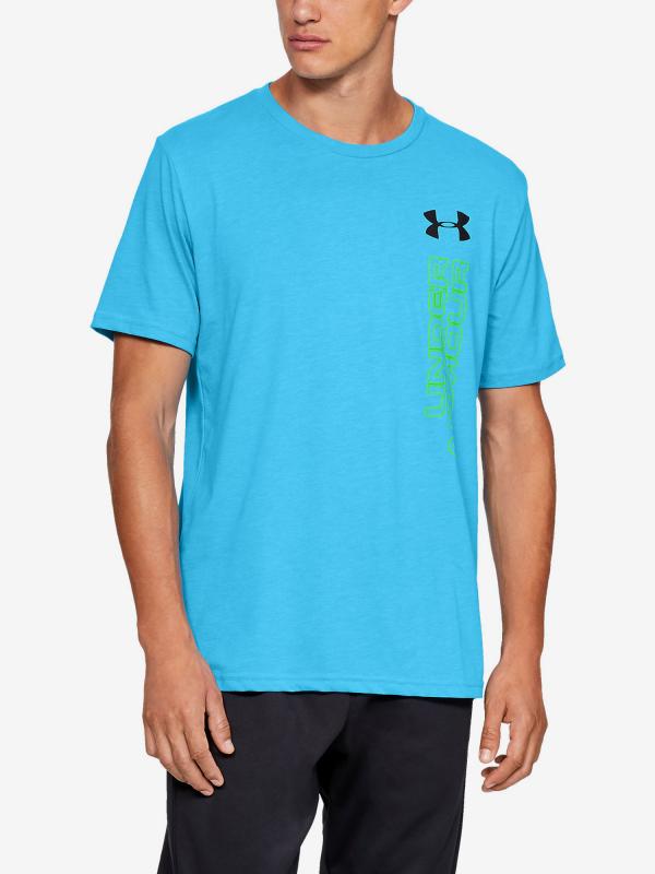 Tričko Under Armour GL Essentials LC SS T Modrá