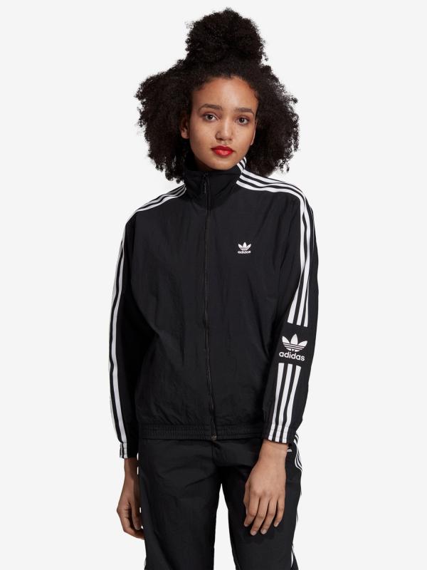 Bunda adidas Originals Nylon Track Top Černá