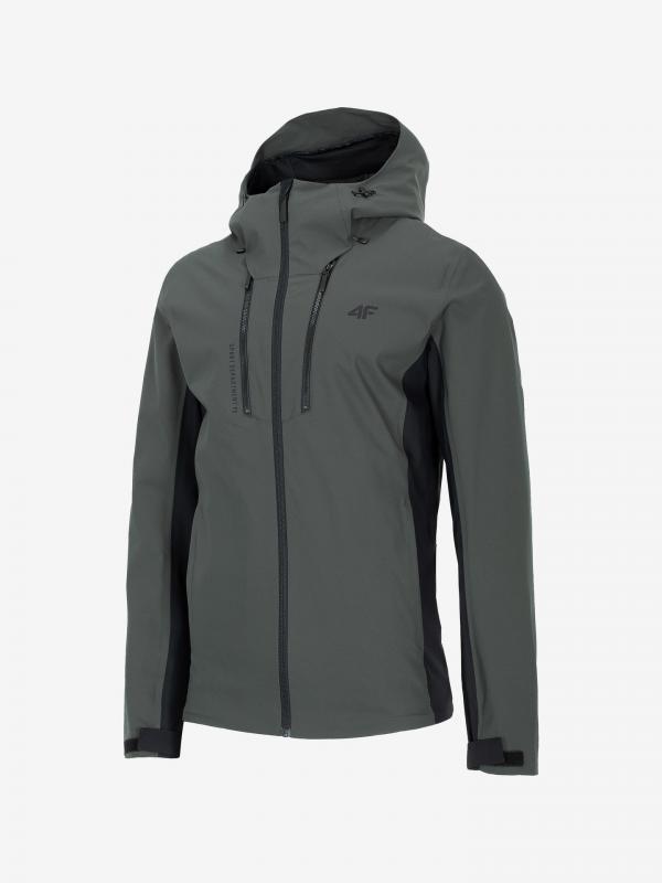Bunda 4F Men's Jacket Kum202 Šedá