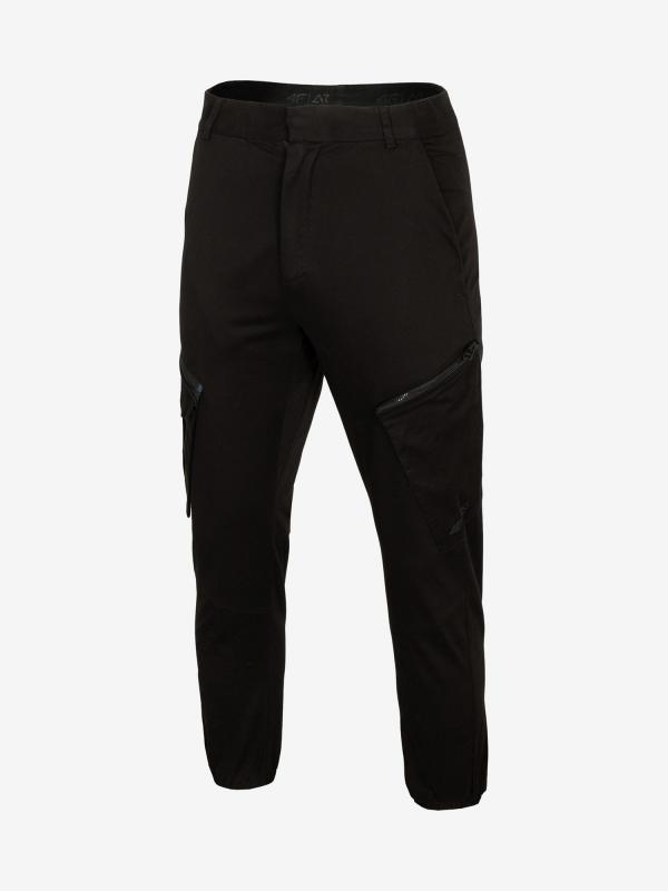 Tepláky 4F Men's Trousers Spmc210 Černá