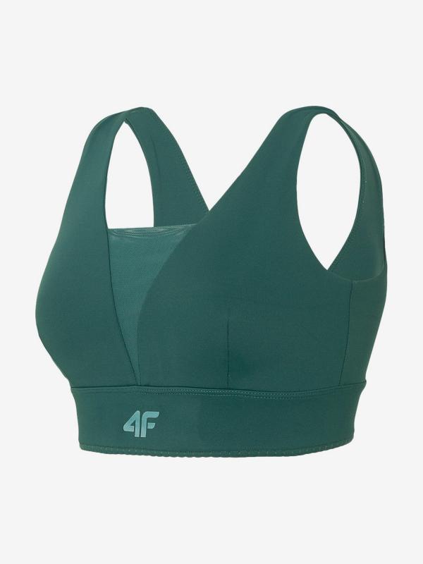 Podprsenka 4F Sports Bra Stad404 Zelená