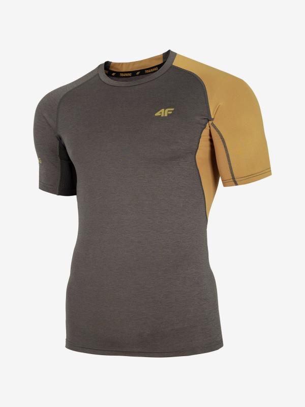 Tričko 4F Men's Functional T-Shirt Tsmf202R Hnědá