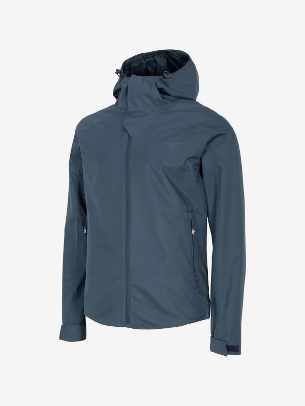 Bunda 4F Men's Jacket Kum300 Modrá