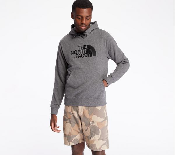 The North Face Light Drew Peak Hoodie Grey Heather